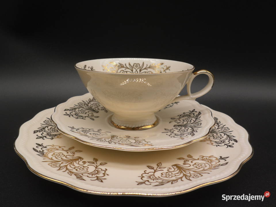 Zestaw śniadaniowy trio z porcelany Seltmann Raszków