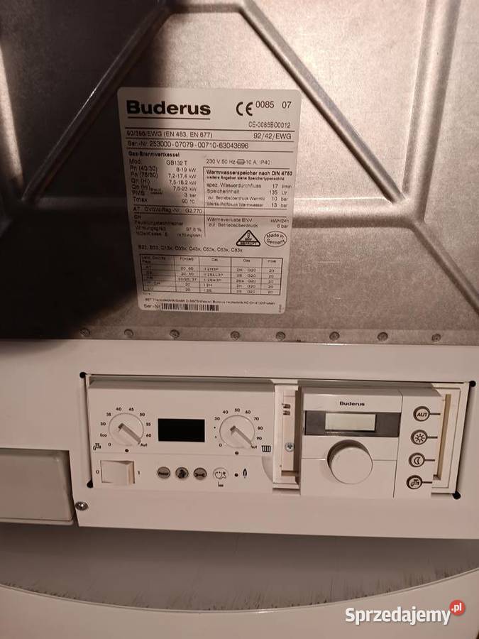 Kondensacyjny kocioł gazowy fmy Buderus Rokitki