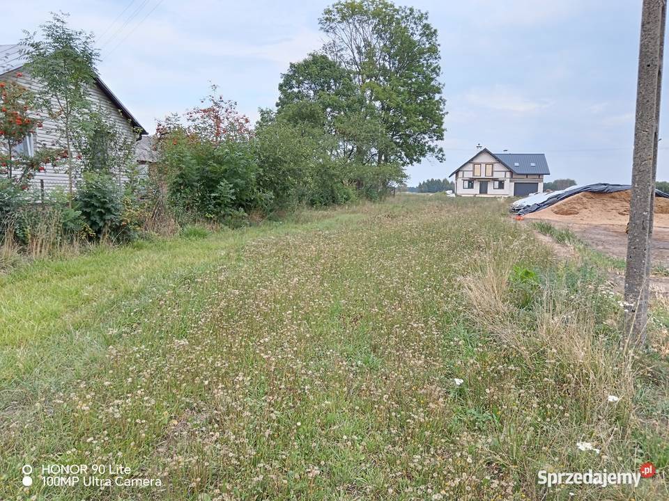 Sprzedam działkę budowlaną z domem siedlisko mazowieckie Grodzisk