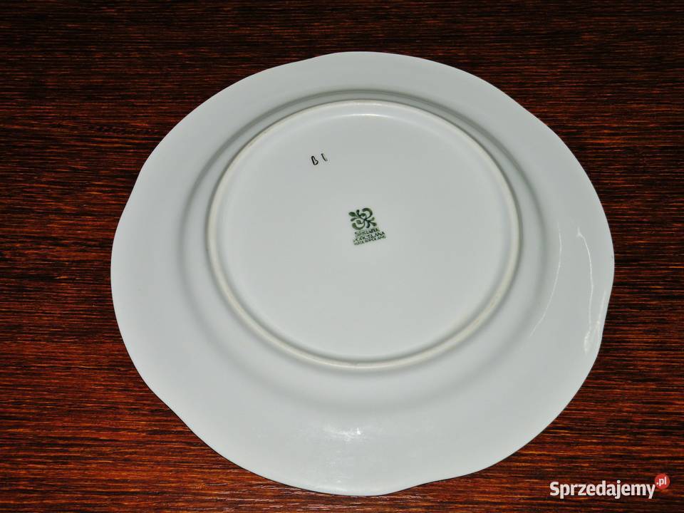 6 talerzy obiadowych płaskich Porcelana Włcławek Bydgoszcz