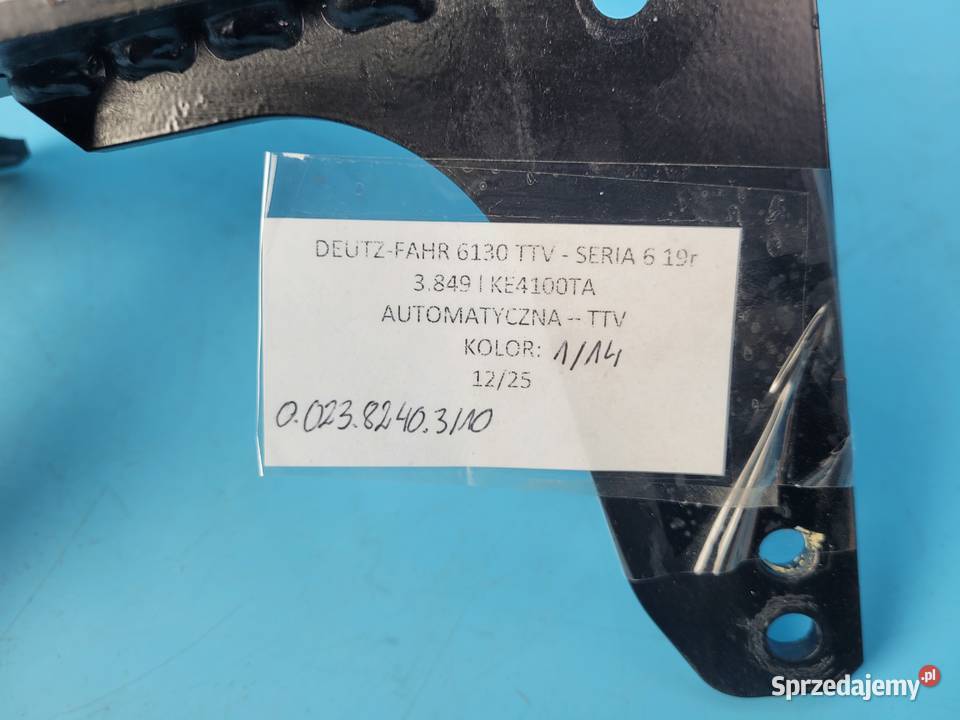 DEUTZFAHR 6130 TTV WSPORNIK MOCOWANIE FILTRA kujawsko-pomorskie Kolno