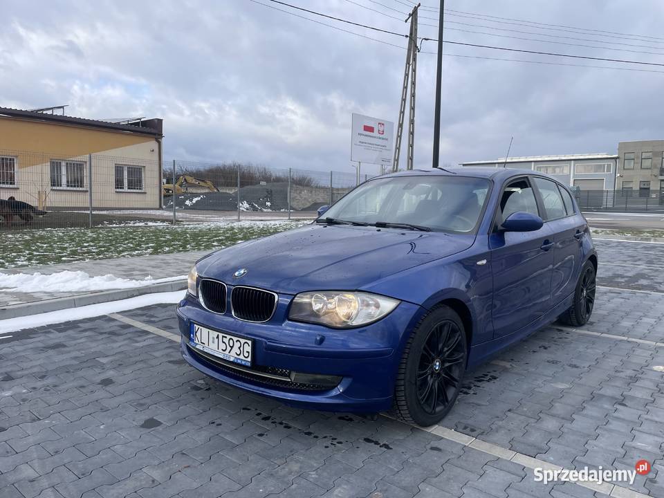 Bmw 1 lift 2008 r 20 d klimatronik grzane fotele Seria 1 Busko-Zdrój sprzedam