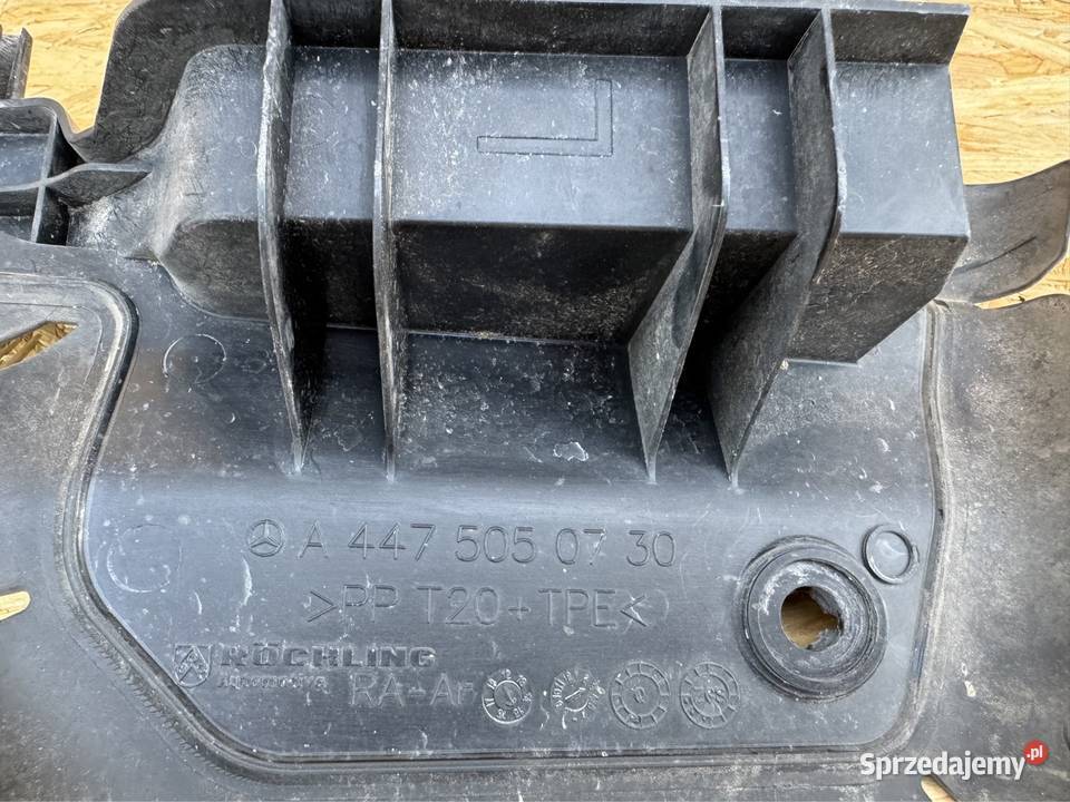 Kierownica powietrza wlot Łapacz lewy Sieraków