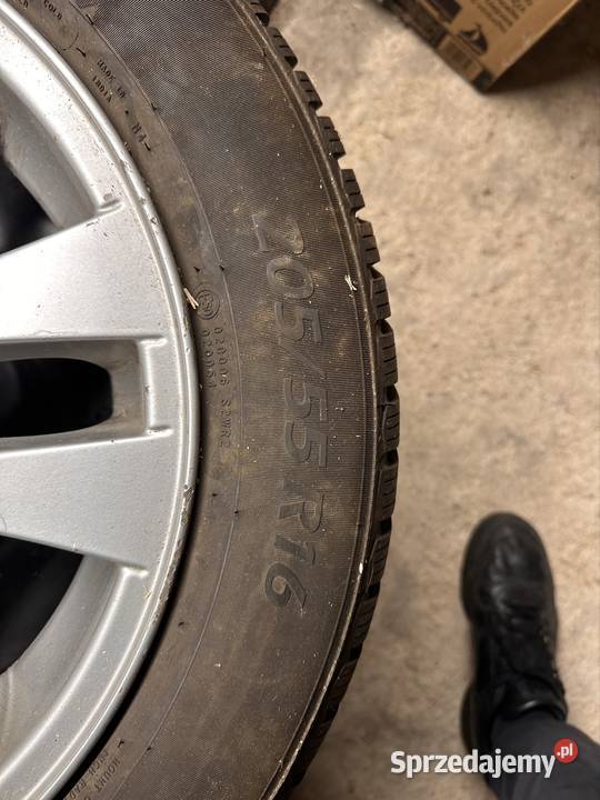 Koła 5x120 BMW 2055516 zima opony 2 letnie Samochodowe Opony i felgi Lubin