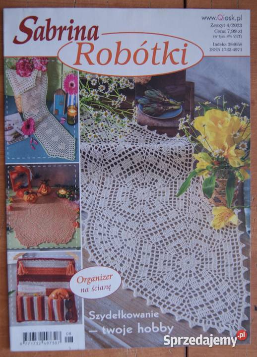 Sabrina Robótki Szydełkowanie twoje hobby 42023 Kultura i Rozrywka Parczew