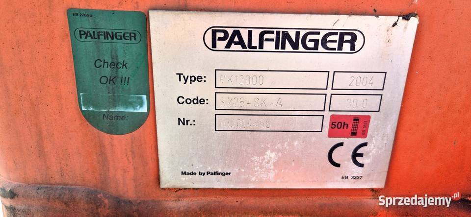 DAF CF 75360 2006 HDS Palfinger PK 12000 Samochody dostawcze Sadki