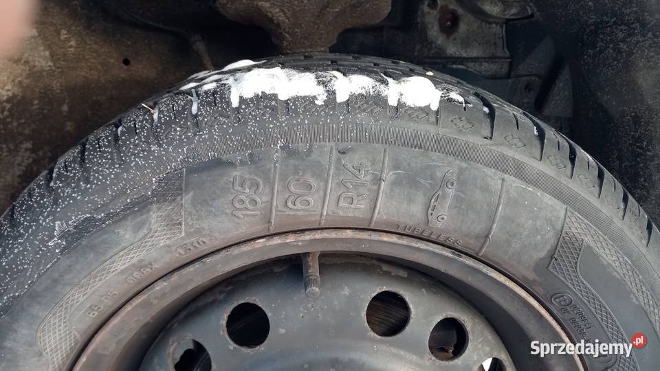 Opony zimowe z felgami lubelskie Tuliłów sprzedam