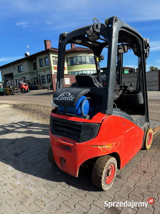 wózek widłowy LINDE H16T LPG 315m 16T wolny skok