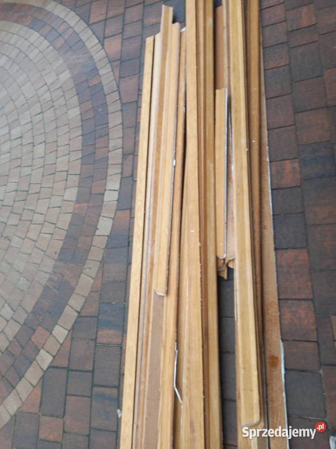 Listwy podłogowe dębowe okolo 90 MB Śrem sprzedam