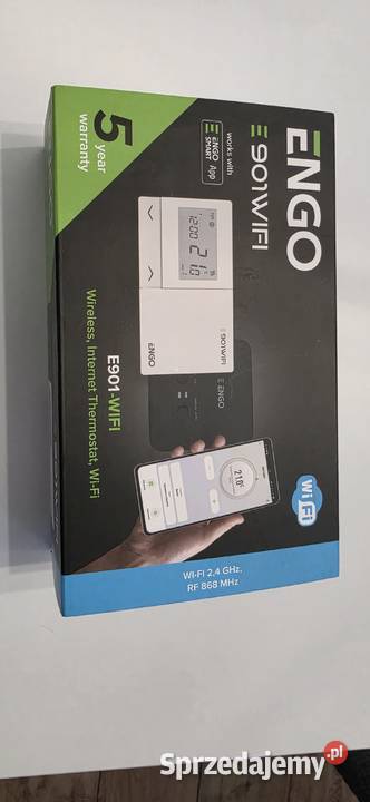 ENGO E901WIFI bezprzewodowy regulator Akcesoria grzewcze Opole