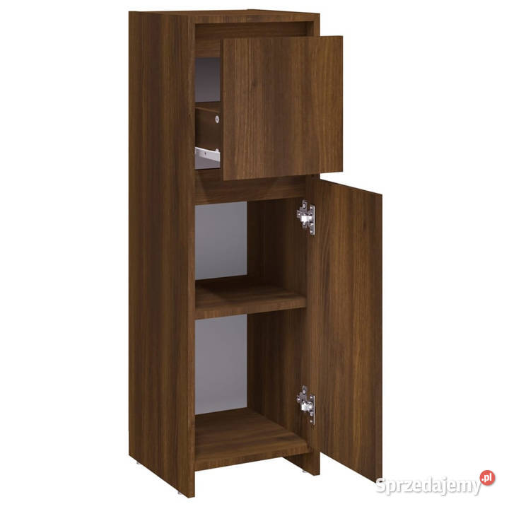 Szafka łazienkowa brązowy dąb 30x30x95 WM815554 Warszawa sprzedam