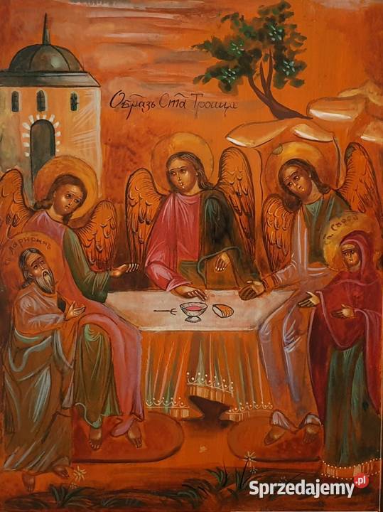 Ikona Święta Trójca Starego Testamentu 0190