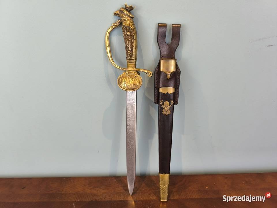 Piękny kordelas myśliwski Darz bór