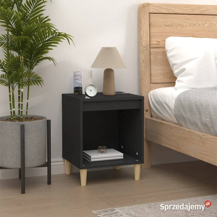 Szafki nocne 2 czarne 40 x 35 x 50 WM821861 sprzedam
