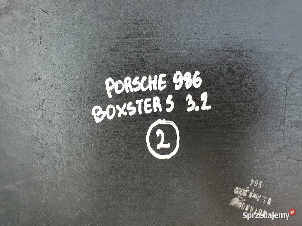 Porsche Boxster 986 OSŁONA SILNIKA pokrywa GÓRNA Rudka