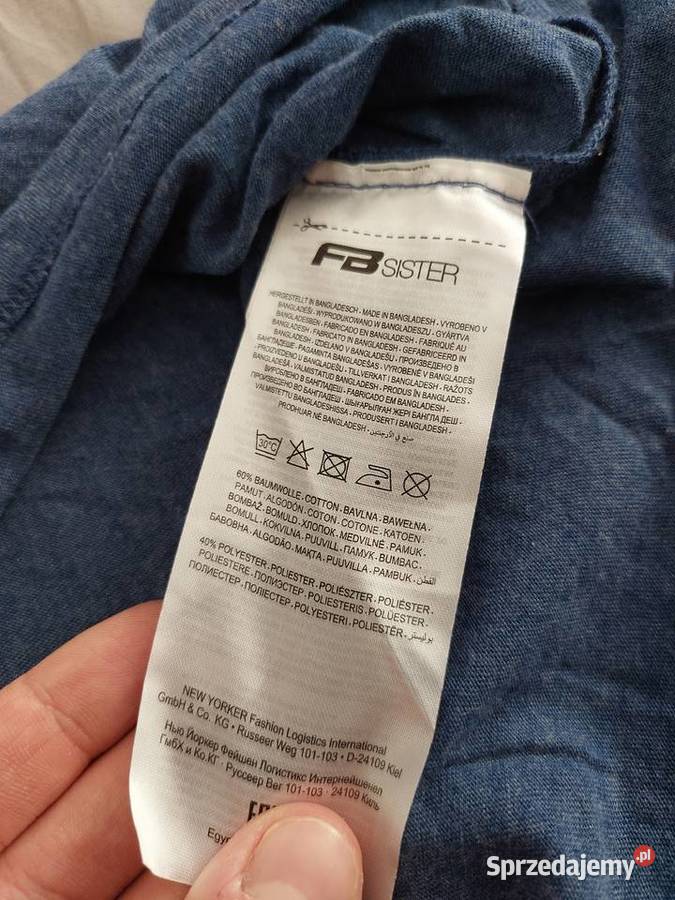 Tshirt jasny granat Kraków