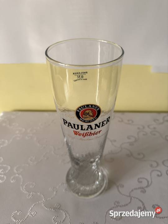 Szklanka Kufel Paulaner Weibier 05l Duża Czerwionka-Leszczyny