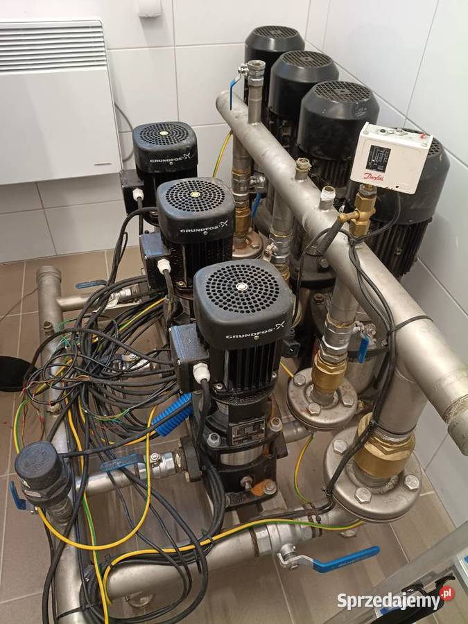 zestaw hydroforowy 3x GRUNDFOS POMPA PIONOWA CR Biznes i Przemysł Niwiska