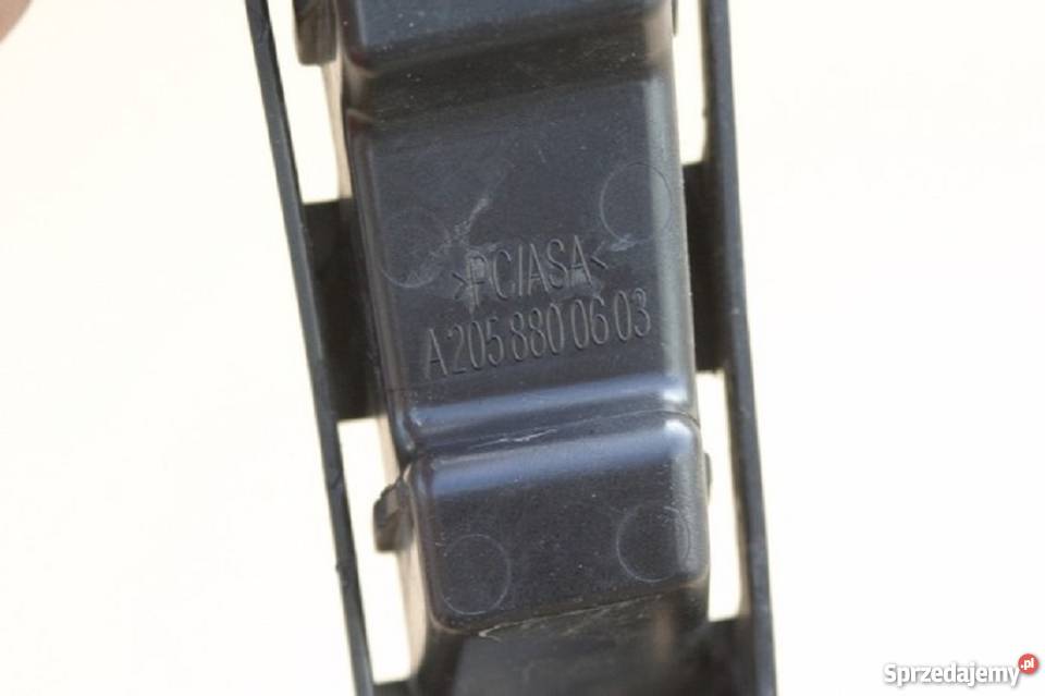 MERCEDES C KLASA ŚLIZG ZDERZAKA LEWY PRAWY TYŁ Bieleń