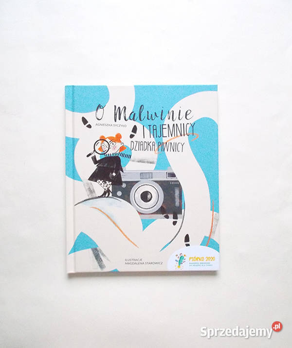 O Malwinie i Tajemnicy Dziadka Piwnicy ksiazka z Łódź