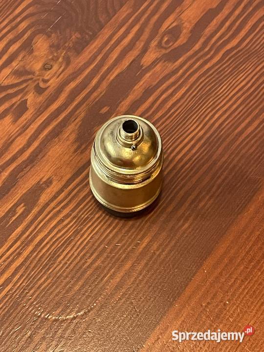 Stara oprawka mosiężna gwint E27 Chudów