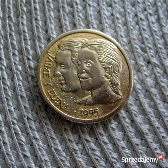 Medal Hiszpania Jaime i Elena 1995r Kalisz