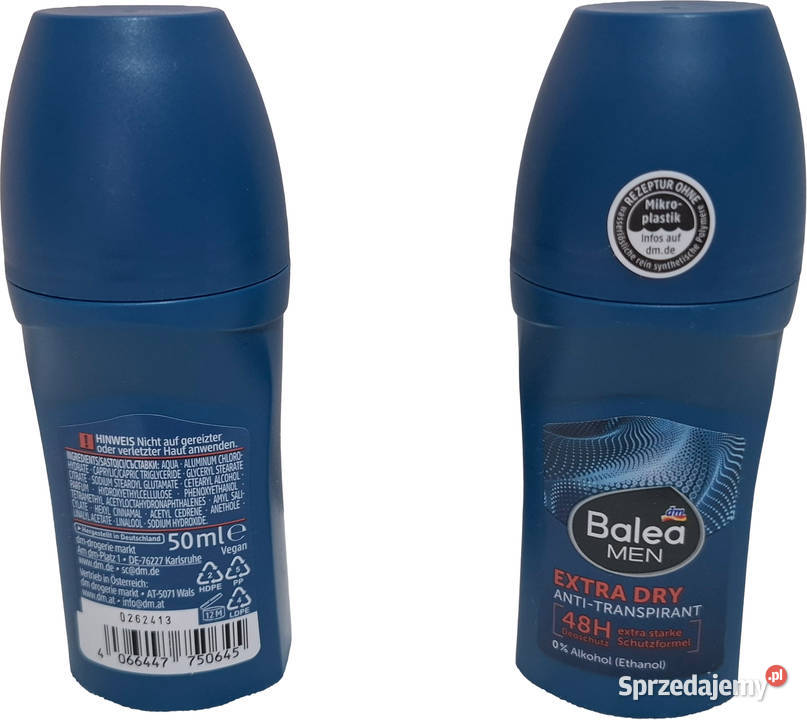 Antyperspirant męski 50ml Balea Men Dry 48h Czeladź