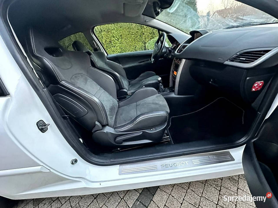 Peugeot 207 Peugeot 207 RC Sport 175 Kubełki JBL podgrzewane fotele Samochody osobowe