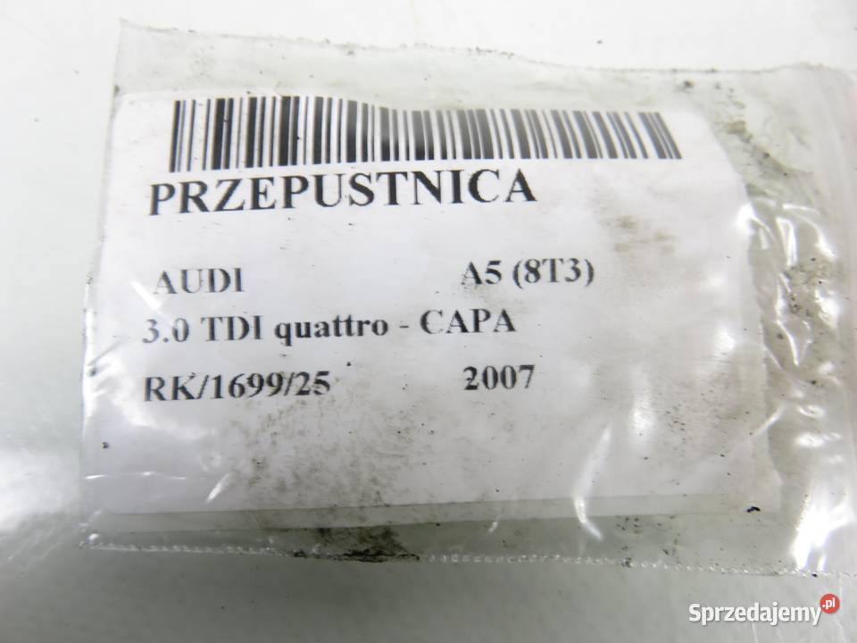 PRZEPUSTNICA AUDI A5 8T3 30 TDI quattro CAPA