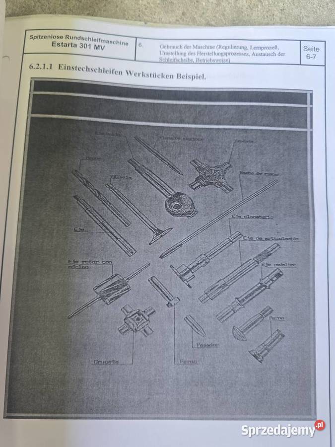 Szlifierka do wałków Szlifierka cnc Szlifierka łódzkie Wola Wiązowa