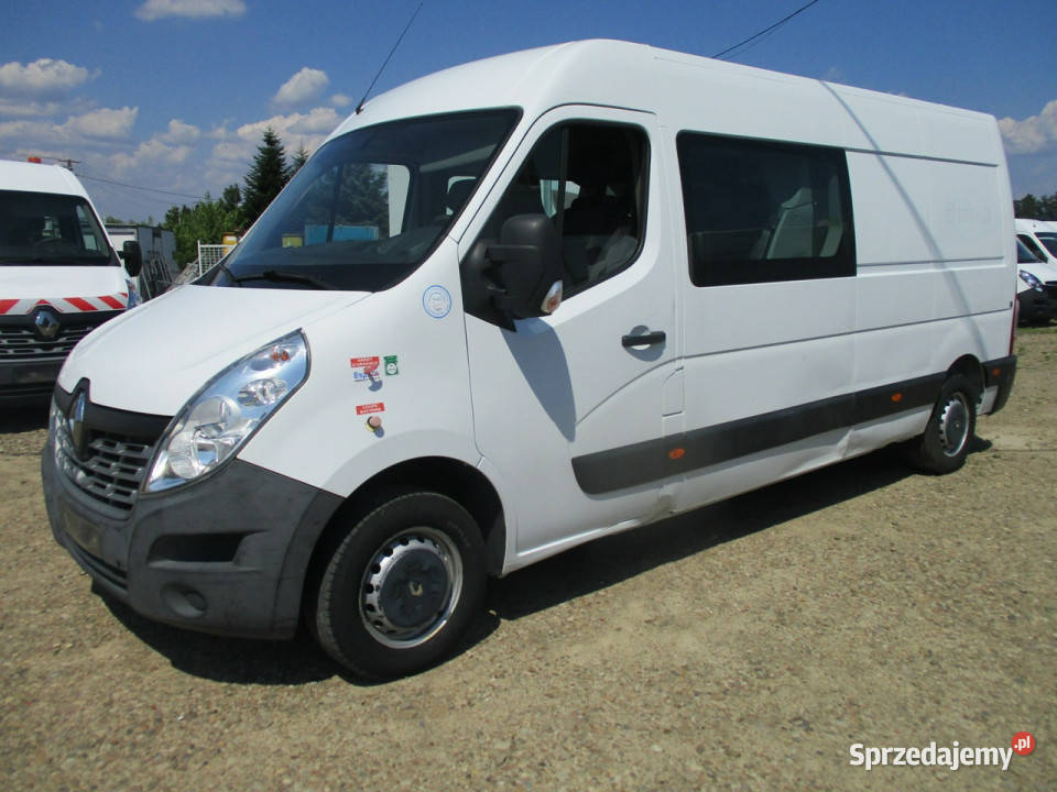 Renault Master L3H2 23 DCI 130 brygadówka 7 osób Dębica