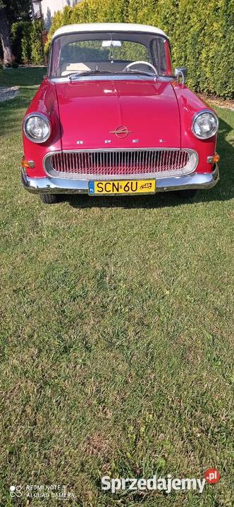 Opel Rekord z 1960 roku remoncie