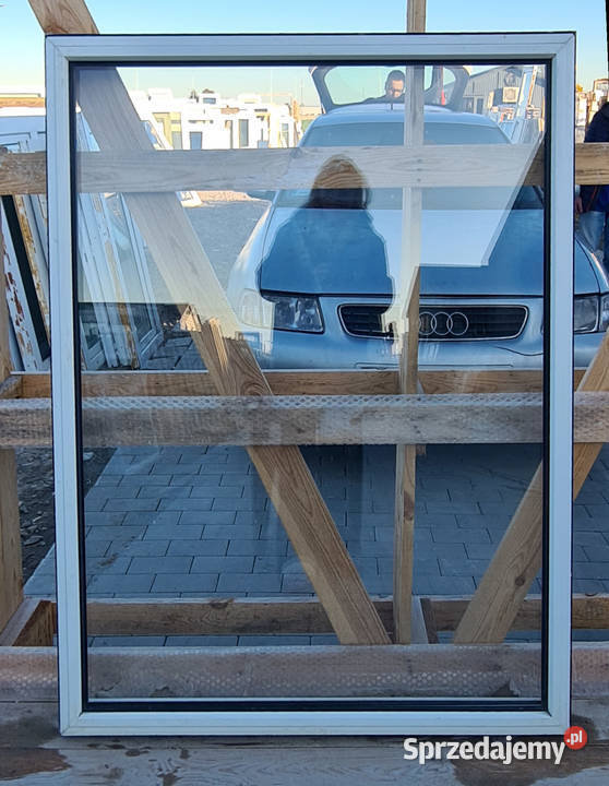 OKNA KacprzaK Witryna 106X133 FIX Używany PCV Siedlce