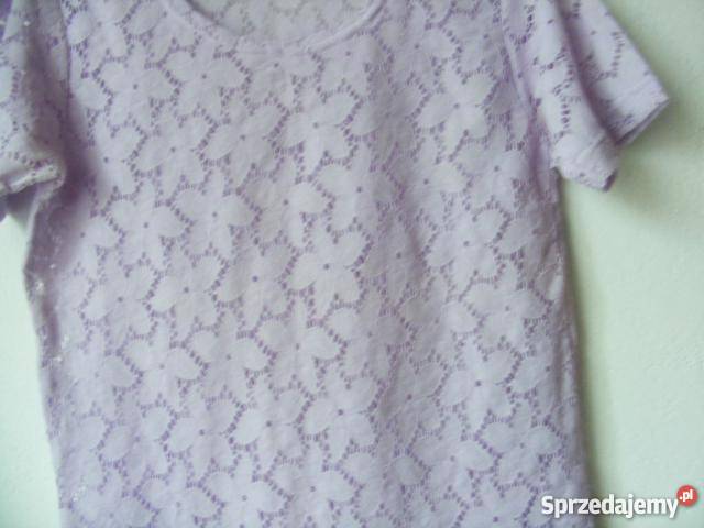 Bluzeczka liliowa R 38 40 dolnośląskie Oborniki Śląskie sprzedam