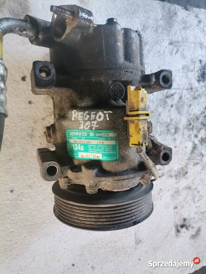 Kompresor Klimatyzacji Peugeot 307 Pozostałe lubelskie Wisznice