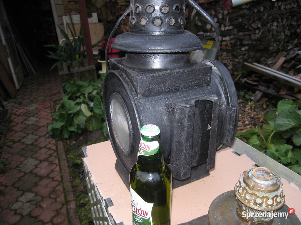 Lampa kolejowa zabytkowa Szczecin