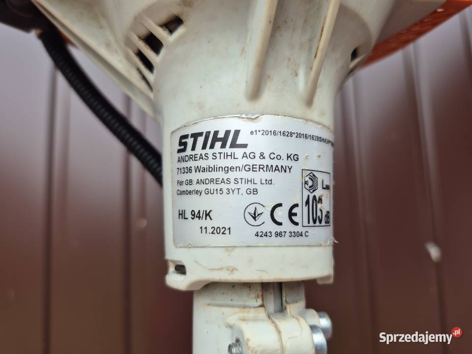Stihl HL 94K 2021 profesjonalne spalinowe nożyce Janów Lubelski sprzedam
