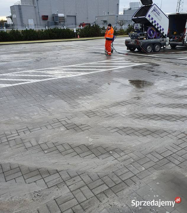 Usuwanie oznakowania hale magazyny drogi Pozostałe