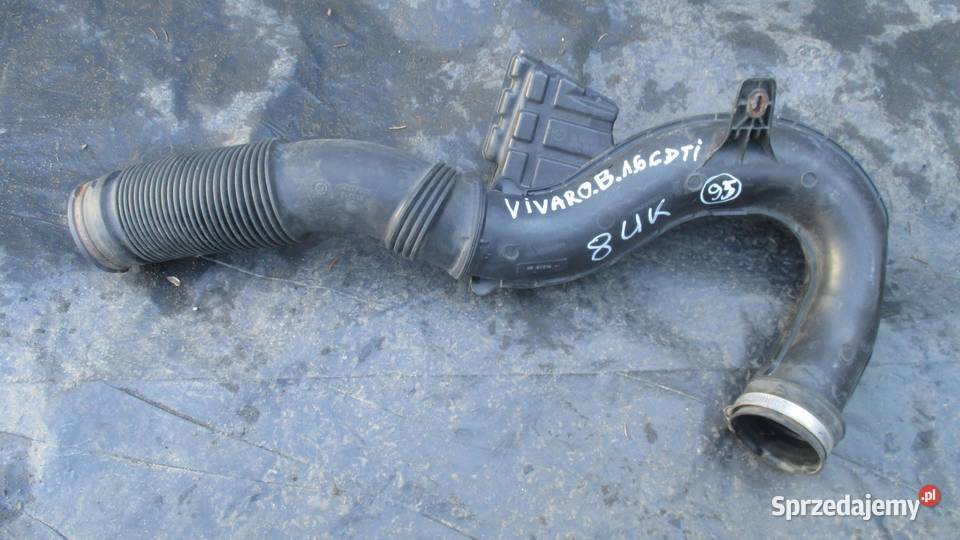 OPEL VIVARO B 16r przewód rura powietrza
