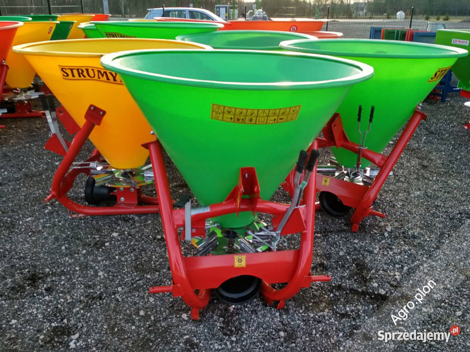 Nowy Rozsiewacz do nawozów Lejek 14 Transport Rozsiewacze nawozów Górno