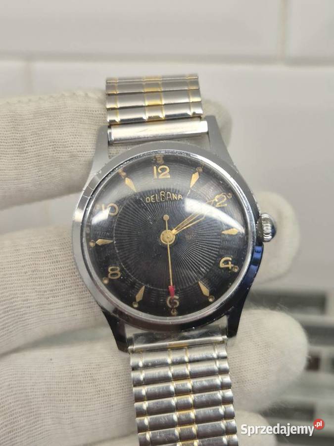 Zegarek vintage Delbana tzw murzynek Chorzów sprzedam