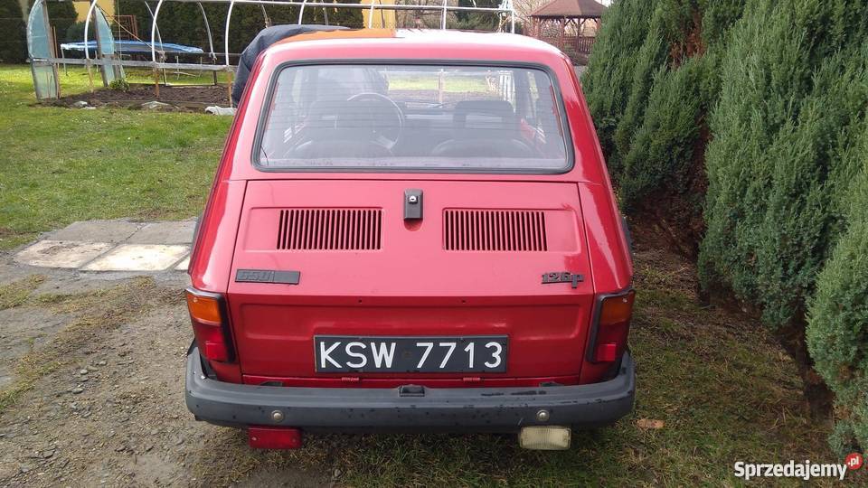 Fiat 126p 1991 podkarpackie Krosno