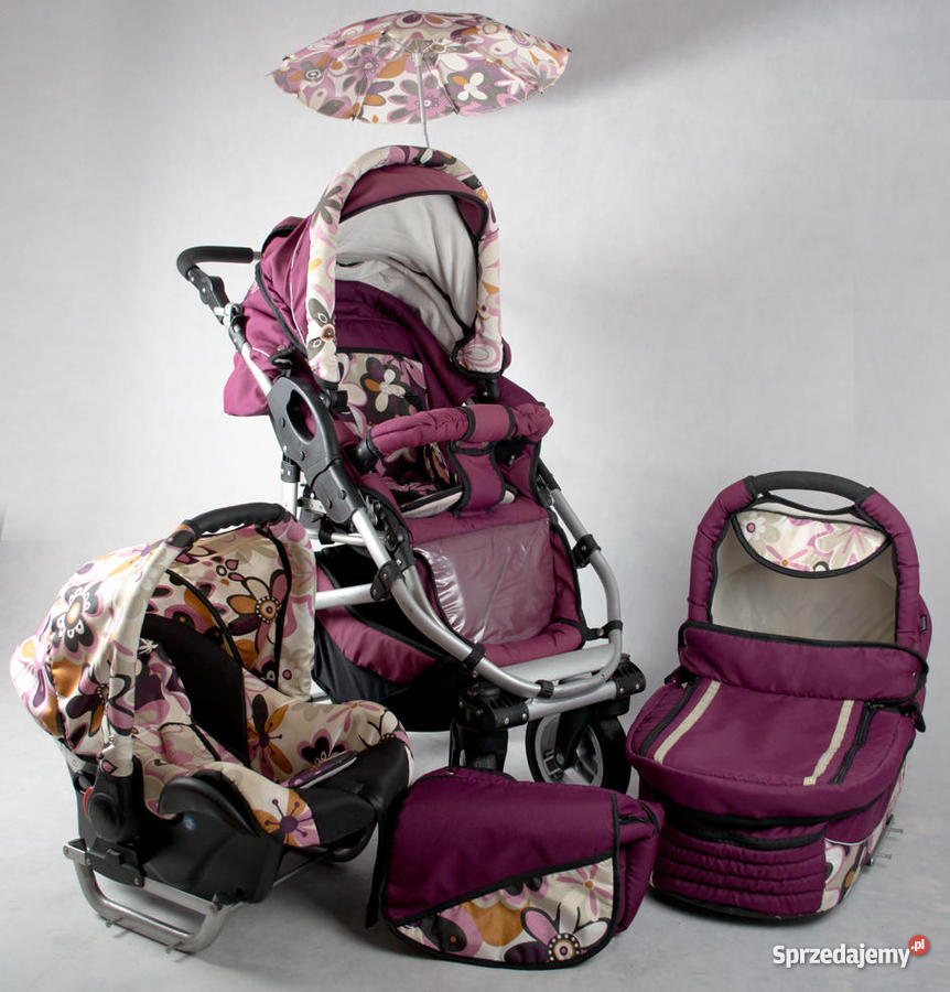 wózek 3w1 Baby World Vtravel Jasienica