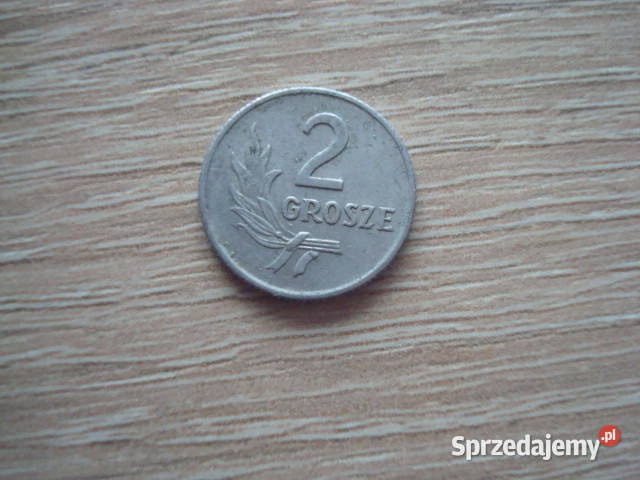 Moneta 2 grosze z 1949 roku Bądkowo