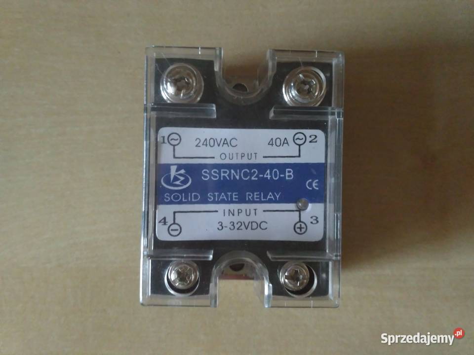 Przekaźnik półprzewodnikowy 40A SSRNC440B HQ Pozostałe Szczerbice sprzedam