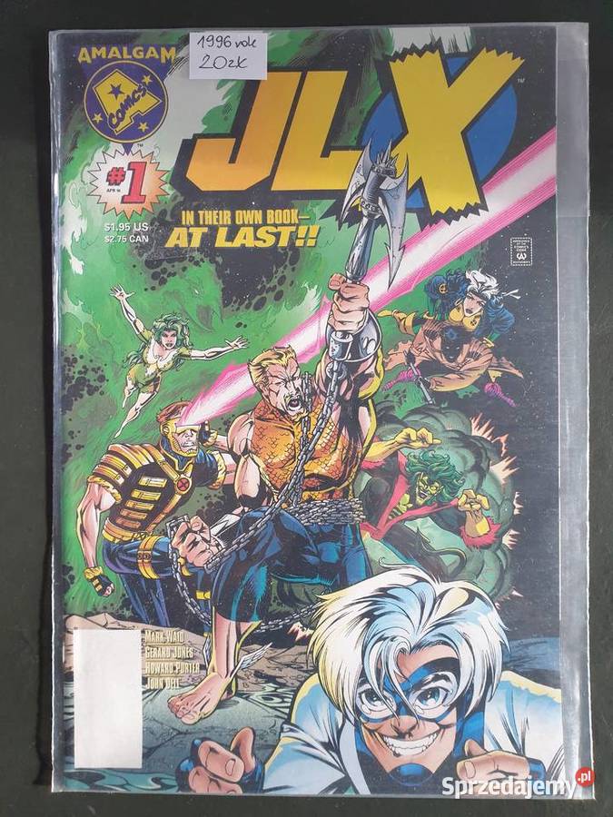 JLX 1 Amalgam Comics Crossover komiks USA Kultura i Rozrywka Gdynia