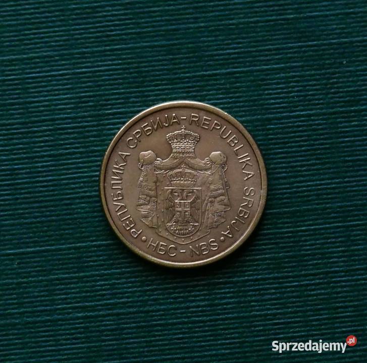 SERBIA 1 dinar 2018r Gliwice