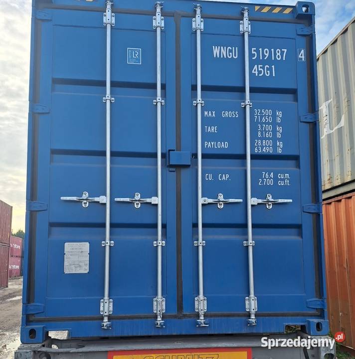 Kontener morski magazynowy12 metrowy40 HC Lublin