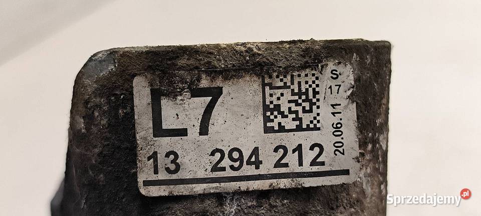ŁAPA SKRZYNI OPEL ASTRA J 13294212 kujawsko-pomorskie Lipno sprzedam