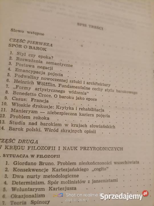 Spór o Barok Sobolewska książki Warszawa miękka